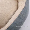 Jacquard tissu matériau lit pour animaux de compagnie pour chats